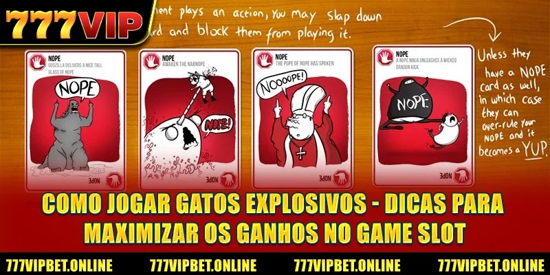 Como jogar gatos explosivos - Dicas para maximizar os ganhos no game slot